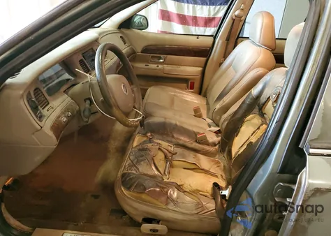 2005 Mercury Grand Marquis Gs из США, поврежденный, VIN 2MEFM74W05X618254